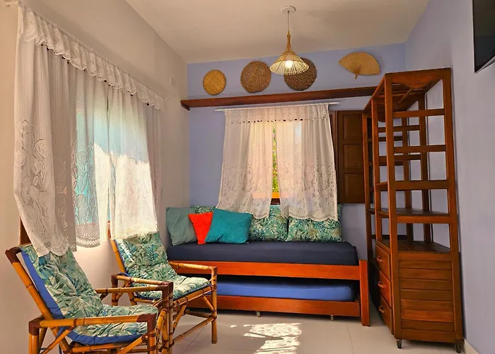 Pé na Areia Chales e Studios - Cumuruxatiba, BA